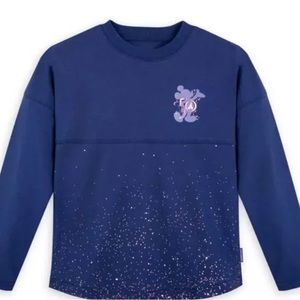 Kid’s XS (4) Walt Disney World 50th Anniversary Spirit Jersey navy/rose gold